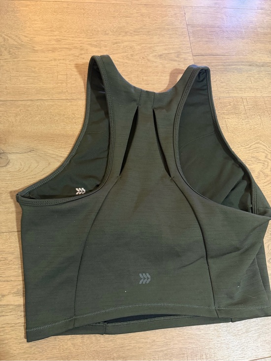 all in motion Other - all in motion Olive Green Racerback cropped work out athletic top size small
